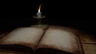 Blender Book and candle animation [upl. by Clarice698]