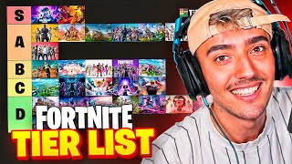 ORDENANDO TODAS LAS TEMPORADAS DE FORTNITE DE MEJOR A PEOR de manera realista [upl. by Nevram]