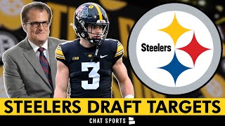 Steelers Draft Rumors Top 10 1st Round Draft Targets According To Mel Kiper Jr Ft Cooper DeJean [upl. by Sidoney]