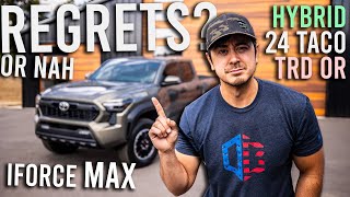 WAS IT THE RIGHT CHOICE 2024 Toyota Tacoma iForce MAX TRD OffRoad Review and Thoughts [upl. by Ayin]