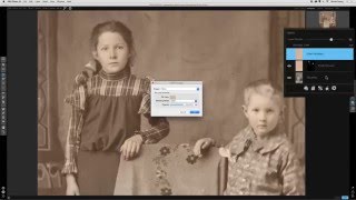 Colorizing an Old Photo using ON1 Layers [upl. by Etnecniv811]