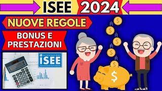 ✅ISEE 2024👉NUOVE REGOLE BONUS E PRESTAZIONI❗️ [upl. by Einner]