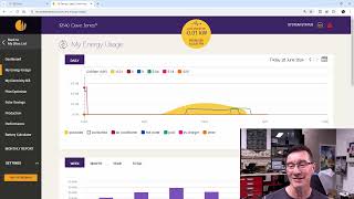 New Enphase Solar Power System  1st Day [upl. by Jezabelle]