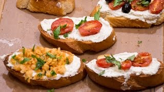 Basic Crostini Recipe [upl. by Quillan]