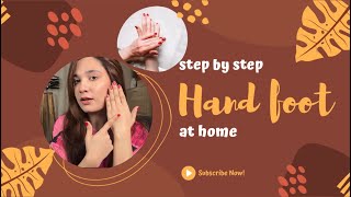 My Genuine Hand and Foot Care  Gulabi And Clear Hath paon  Easy Tips  Best for Winters [upl. by Handy]