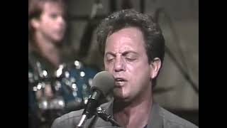 Billy Joel A Matter of Trust Live on David Letterman September 17 1986  60fps [upl. by Lyrred]