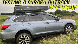 Lifted Subaru Outback OFF ROAD [upl. by Kamaria928]