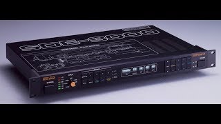 Roland SDE3000 demo [upl. by Ellekram650]