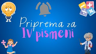 Priprema za IV pismeni zadatak  6 razred [upl. by Myrt]