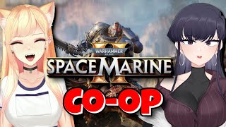 Warhammer 40k Space Marine 2 CO OP  DECAPITATION FINALLY taking down the hive tyrant [upl. by Narahs]