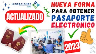 ✅Como Sacar Pasaporte Electrónico En Peru👈OBTENER Pasaporte ONLINE Citas en Linea ACTUALIZADO 2023✅ [upl. by Leoine]