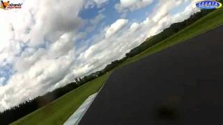 Issoire circuit  Trajectoire Moto commenté  ZX10R 2011 Promosport [upl. by Irish]