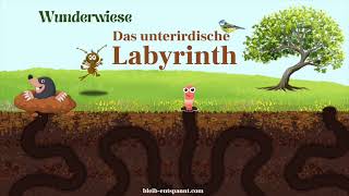 Traumreise für Kinder  Wunderwiese Das unterirdische Labyrinth  Regenwurmgeschichte [upl. by Carlos296]