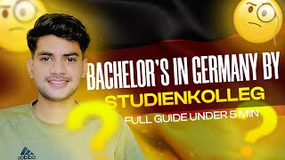 Study in Germany 🇩🇪 through Studienkolleg  Free Education [upl. by Viole650]