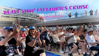 Malt Shop Memories Cruise 2023 Souvenir Reel [upl. by Salvatore]