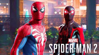 SPIDERMAN 2 Gameplay Walkthrough Part 1 4K 60FPS PS5  No Commentary FULL GAME [upl. by Melodie]