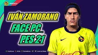 IVAN ZAMORANO FACE PC PREVIEW AMERICA 2002 eFootball PES 2021 [upl. by Levins]