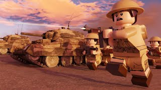 LEGO WW2  The Second Battle of El Alamein  3d animation [upl. by Anitsyrk926]