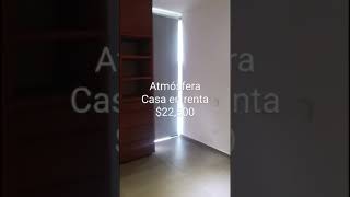 Casa nueva en renta en Atmosfera bienesraices [upl. by Aniretak]