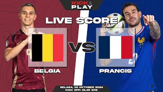 🔴Belgium vs France  UEFA Nations League  LIVE SCORE [upl. by Hosbein]