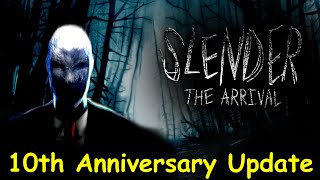 Slender The Arrival 10th Anniversary Update Full Playthrough Gameplay [upl. by Templas]