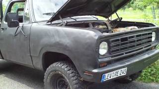 Dodge W200 Sound nur mit Krümmern [upl. by Zevahc]