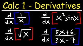 Calculus 1  Derivatives [upl. by Alhsa806]