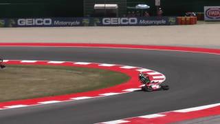 Crash Daviez and rea turn 1 WSBK Misano 2017 [upl. by Hanikahs426]