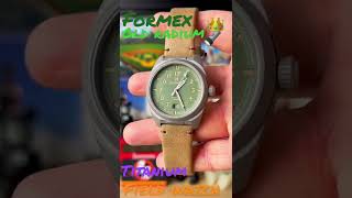 Titanium is the best Formex Field Watch Check them out [upl. by Lesli185]