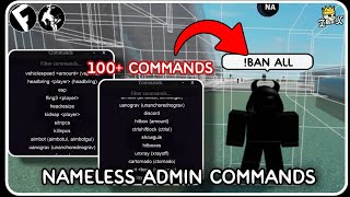 NEW Nameless Admin Commands  ROBLOX SCRIPTS  MobilePC   FE Admin Script [upl. by Jessalin]