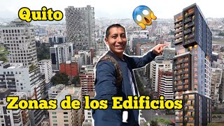 La zona de los edificios más bonitos de Quito Ecuador zona exclusiva de Quito [upl. by Rasec]