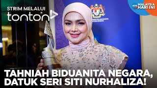 CLIP MHI 18 Nov 2024 Tahniah Biduanita Negara Datuk Seri Siti Nurhaliza  Tonton [upl. by Tadich]