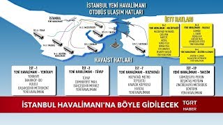 İstanbul Havalimanı Nerede ve Nasıl Gidilir  Yeni Havalimanı Ulaşım [upl. by Urbas]