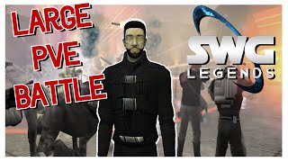 Large PVE Action  “Hate Actually”  SWG Legends [upl. by Nylsoj]