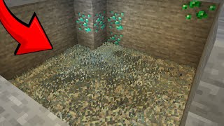 Simple Way for Silverfish Mining in Survival Mode minecraft [upl. by Atihana]