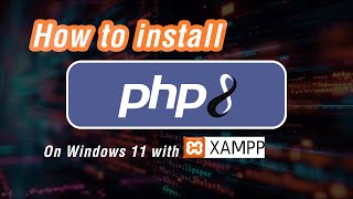 How to install XAMPP PHP 82 [upl. by Nivk]