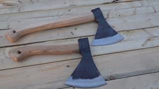 Rinaldi Axes Hand Forged Trento Rheinland Hatchet [upl. by Biagi]