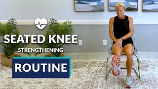 End Your Knee Pain with Seated Knee Strengthening Exercises [upl. by Oconnor78]