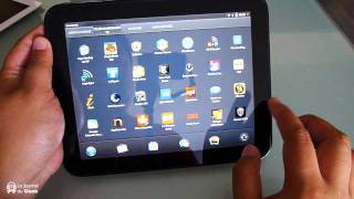 Test HP Touchpad [upl. by Ardnasella]