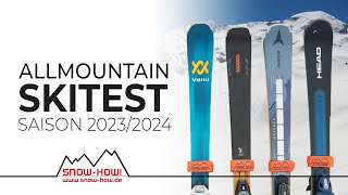 SKITEST Allmountain Ski 202324  Völkl Deacon 84 K2 Disruption Atomic Redster Head Shape eV10 [upl. by Torin]