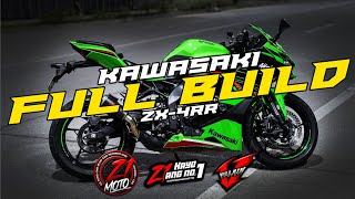 KAWASAKI ZX4RR  FULL BUILD [upl. by Audie]