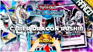 🏆KOG CYBER DRAGON FUSIONS RUSH DUEL【YuGiOh DUEL LINKS】duellinksgameplay [upl. by Hamo718]