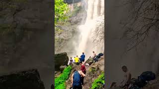 waterfall satisfying nature travel ytshorts shortvideo [upl. by Xever]