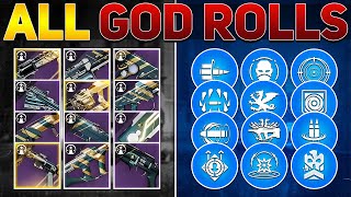 Every Brave GOD ROLL You Should Look Out For ALL Weapons  Destiny 2 Into the Light [upl. by Poore]