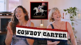 COWBOY CARTER  Beyoncé ★ Swifties React [upl. by Klara]