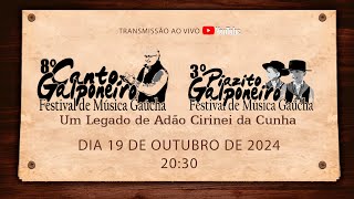 8º Canto Galponeiro  19 de outubro de 2024 [upl. by Reisman]