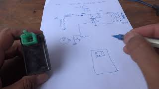 Bike cdi system explained CDI complete wiring and circuit details [upl. by Kowal]