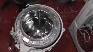 Indesit Washing Machine dismantlingBearings issue problem [upl. by Pang]