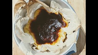 Making a Burnt Basque Cheesecake with the Ankarsrum Stand Mixer Australia [upl. by Englis678]