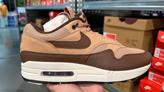 Air Max 1 SCCacao Wow and Dusted Clay [upl. by Yekciv]